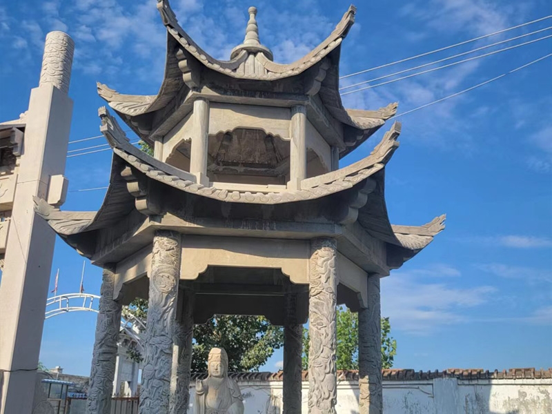 青石涼亭