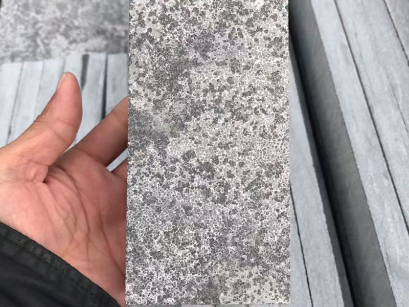 燒毛面青石板