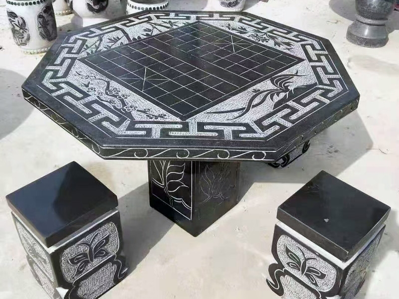 青石圓桌