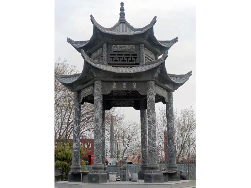 青石涼亭