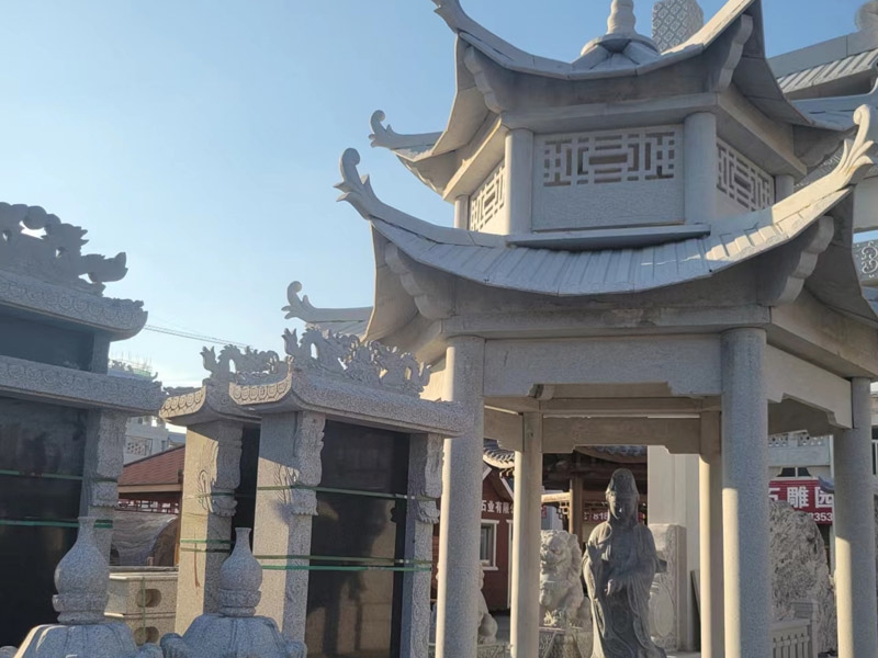 青石涼亭