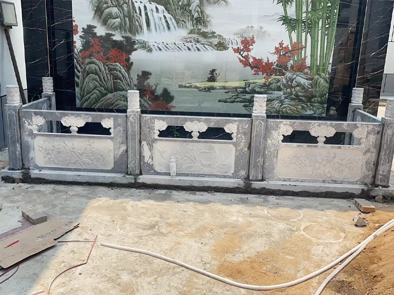 青石欄桿