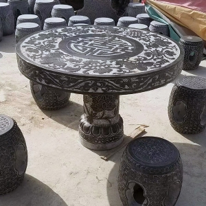 青石圓桌