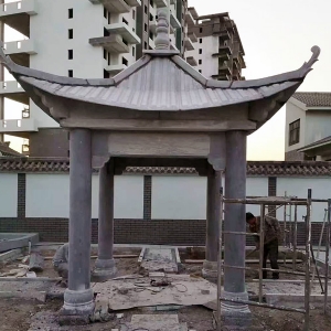 青石涼亭